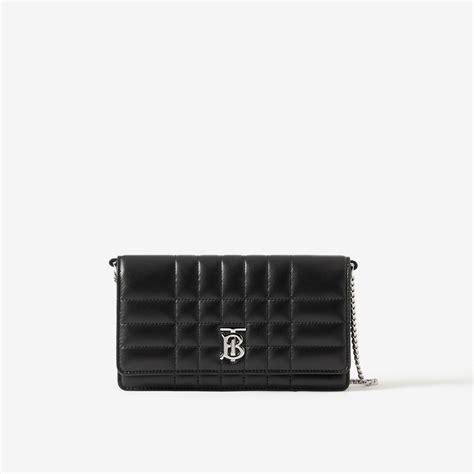 40662671 burberry|Lola Clutch in Black/palladium .